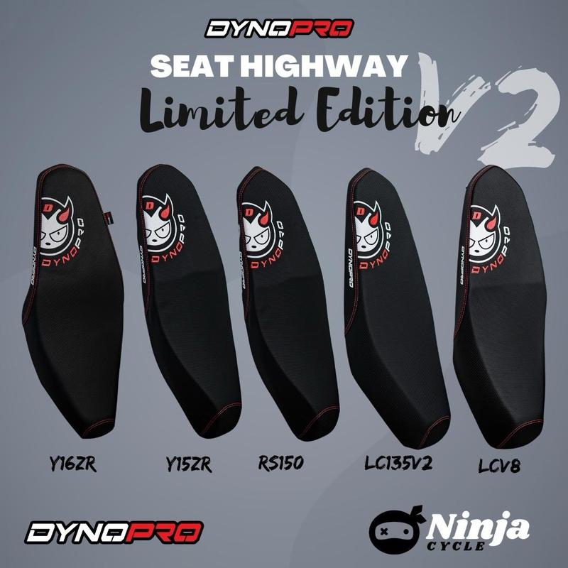 DYNOPRO Racing Seat FLAT CARBON LIMITED EDITION [ BIG LOGO ] Yamaha ...
