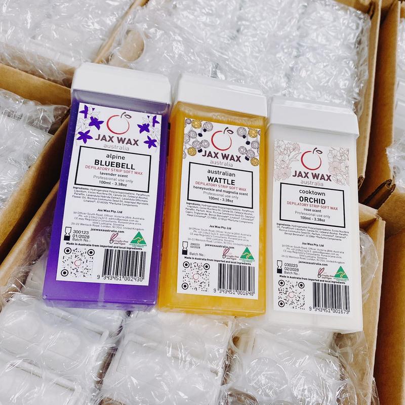 Sáp wax ấm dạng con lăn