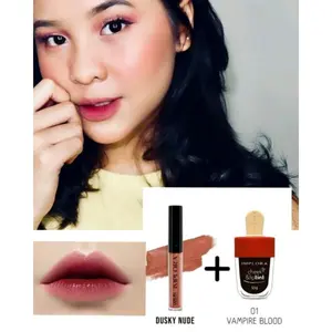Paket Ombre Dusky Nude + Liptint Vampire Blood