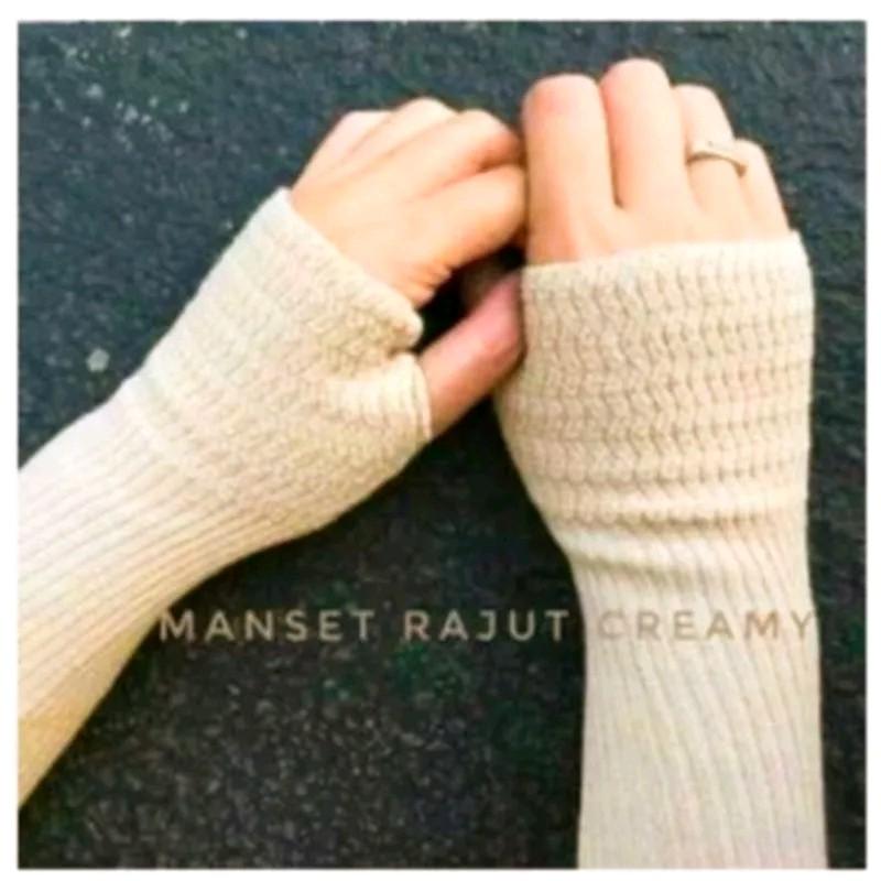 HANDSOCK JEMPOL MANSET RAJUT || HANDSOCK MANSET SYAR'I Muslim 3