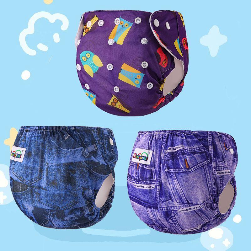 Product Introduction of INS Style Newborn Snap Diapers Washable Baby Cloth Diapers Adjustable Baby Diapers Diaper Covers 8