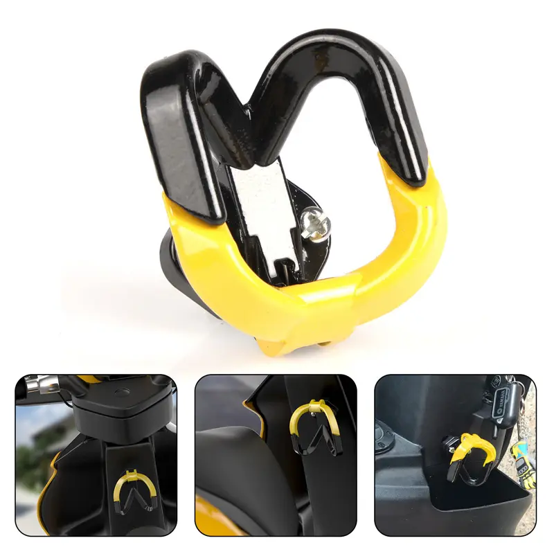 Móc Xe Máy, Đa Chức Năng, 4 Màu Có Sẵn, Móc Treo Túi Hành Lý, Mũ Bảo Hiểm Móng Vuốt, Giá Đỡ Mang Theo Chai Đôi, Phụ Kiện Moto, 1 Chiếc Phụ Tùng
