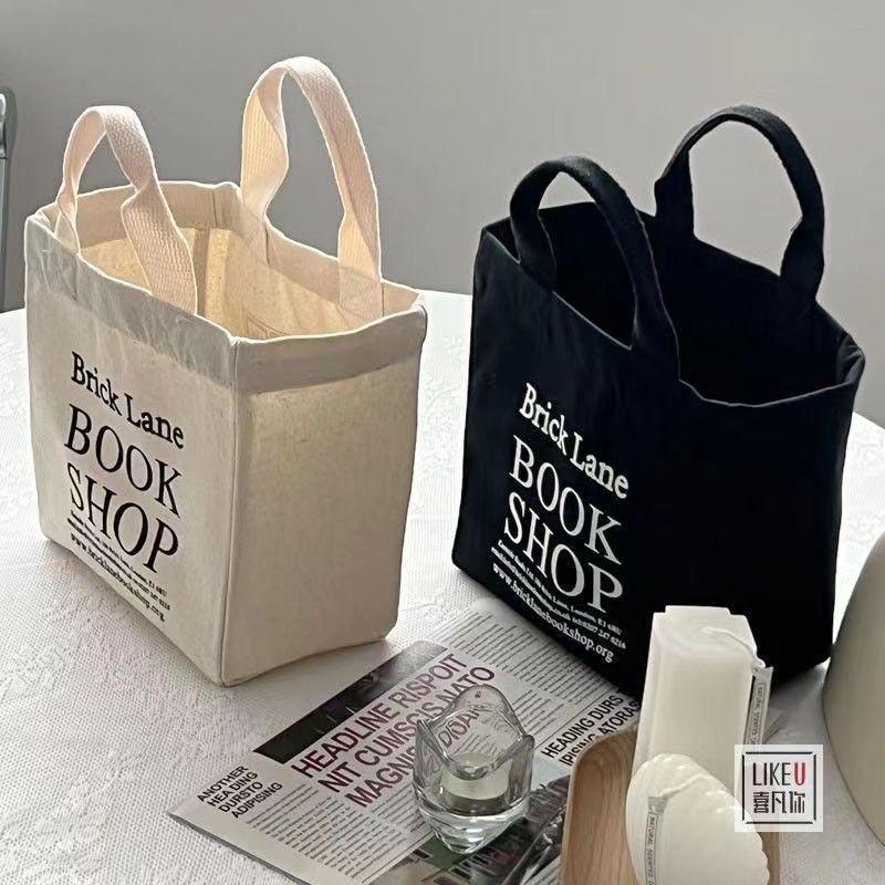 Product Introduction of Túi Tote Vải, Hàng Mới Về Năm 2024, Túi Xách, Thiết Kế Nghệ Thuật Nhật Bản, Dung Tích Nhỏ Cầm Tay, Thích Hợp Cho Hộp Cơm Bento, Túi Đựng Đồ Ăn Trưa Cho Nữ 5