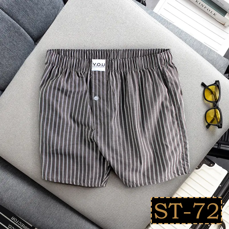 Quần Đùi YOU Kate Cotton Mềm Mịn Thoáng Mát Mặc Ở Nhà, Đi Ngủ Thoải Mãi Họa tiết Sọc Tăm Size 40-90kg 7