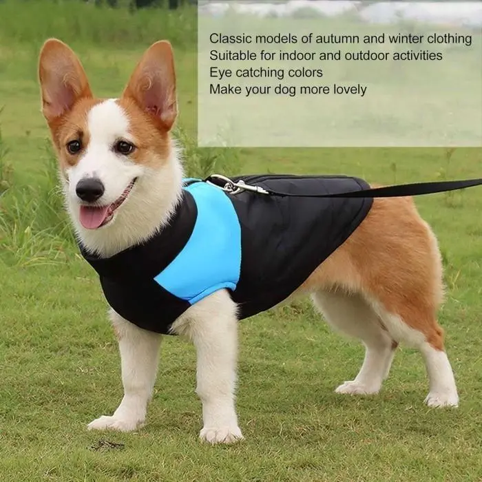 GMGY Baju Hangat Anjing Pet Warm Cotton Vest Waterproof GI363K 1