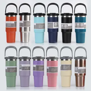 【COD】1200ml/890ml Premium tumbler handle 2in1 / Kapasitas 40 oz yang besar / Gagang Tumbler Premium Jumbo Steel 40oz 1200ML / Tumbler / Tumbler Air Minum / Tumbler Stainless / Tumbler Gagang / Tumbler Aesthetic Korea / Tumbler Premium