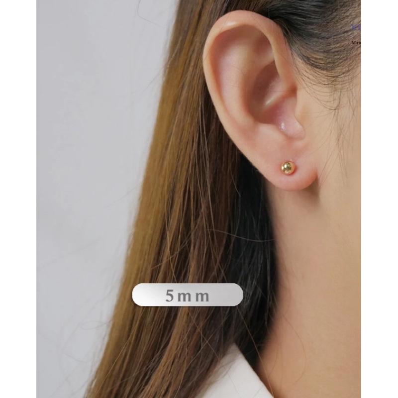 ANTING TUSUK GOLD MOTIF BOLA / GIWANG BOLA . Perhiasan 2