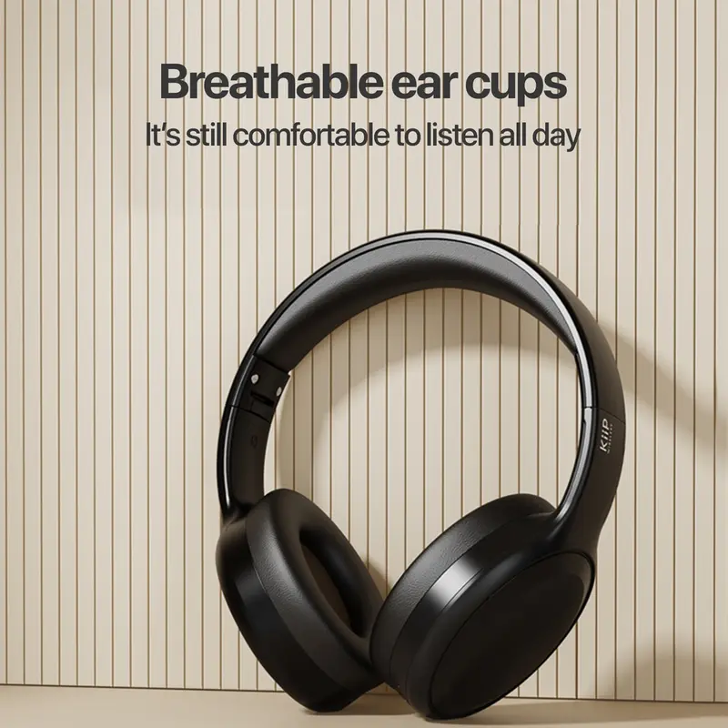 [FREE STICKER] KiiP Wireless TH30 Headphone Bluetooth Earphone Headset Komputer Laptop Earphones  Headphones 5