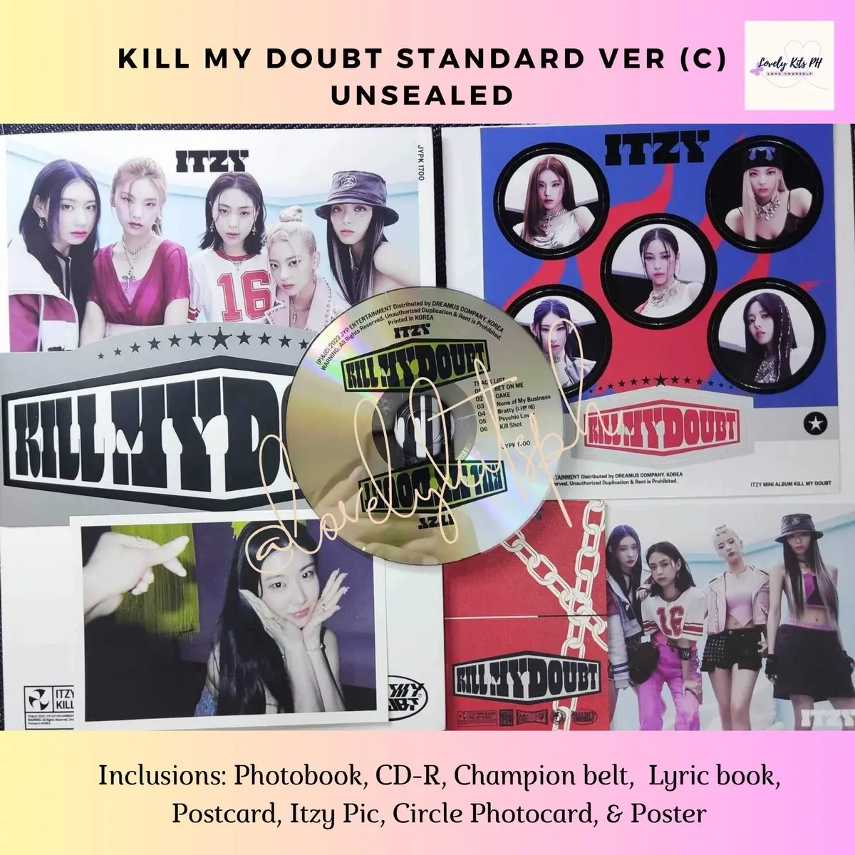 Official Kpop Unsealed Album (see photo for inclusion)