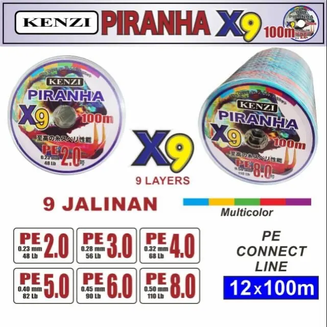 PE KENZI PIRANHA X9
