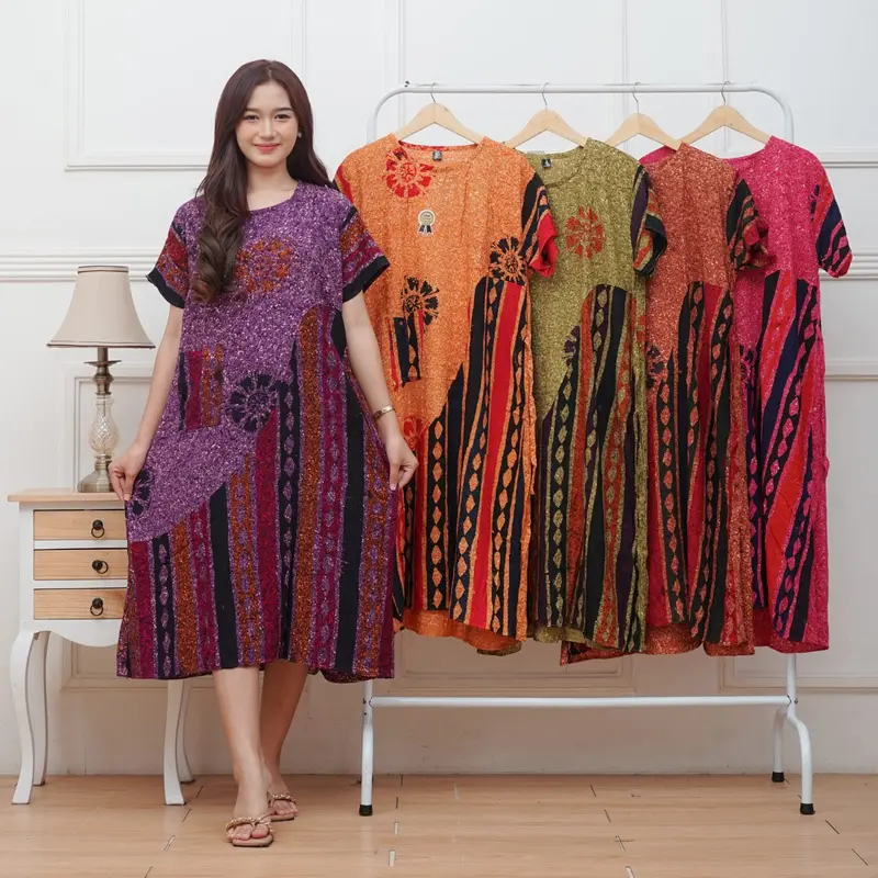 HOT PROMO Daster Kiya Rayon Ld 120 Pj 120 bisa COD gratis ongkir 0