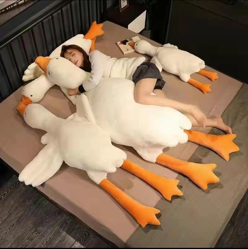 Gấu bông Vịt Lông size bự Thú Bông Thú Nhồi Bông Toy Đồ Chơi