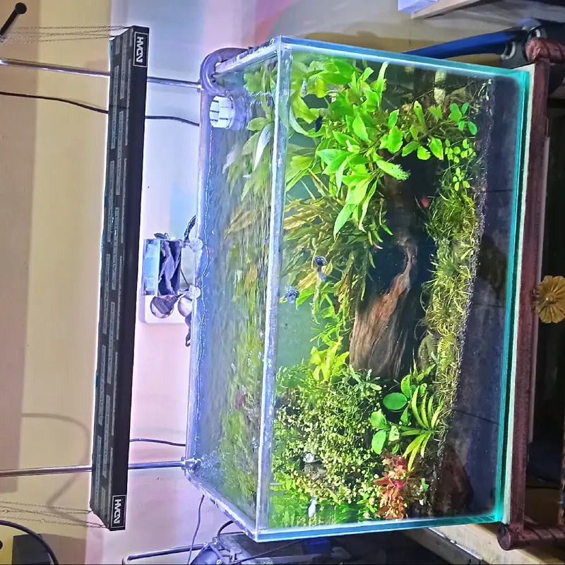 Stand tiang lampu aquarium aquascape Stainless Heatsink HPL Gantung 3