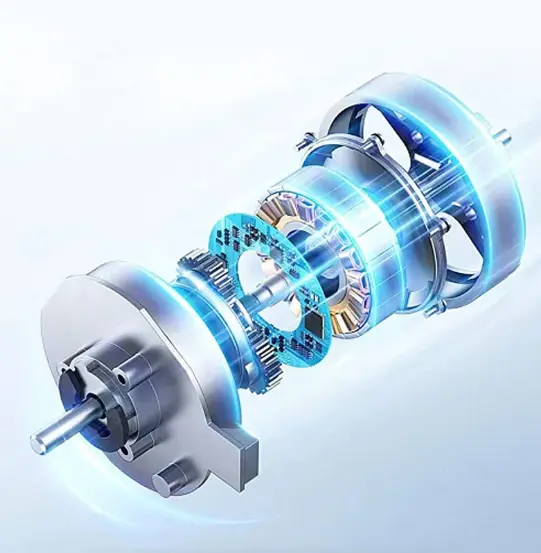 Quạt 16 inh inverter động cơ không chổi than bldc chạy điện DC 12v 24v 4