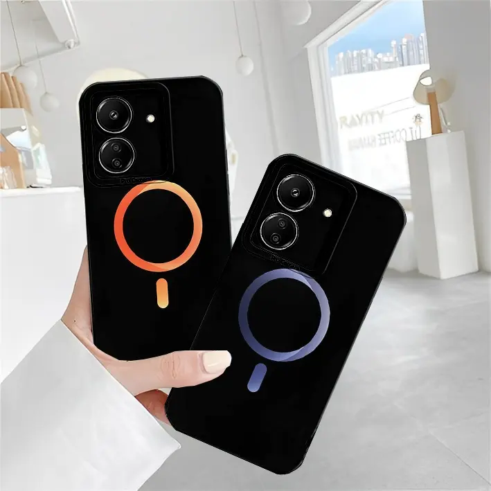 Softcase For REDMI POCO C65/REDMI 13C Motif LOGO APEL BULAT - Case REDMI Kekinian - Case Procamera - Pelindung HP - Kesing for All Type Handphone - Kesing REDMI - Case Murah
