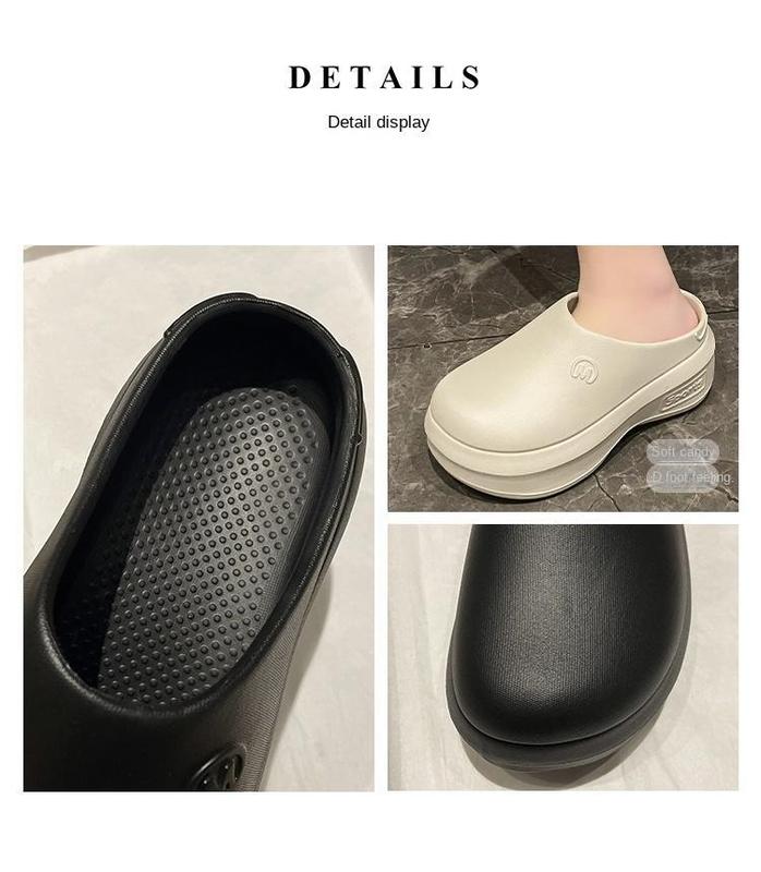 Product Introduction of Dép Baotou Đế Dày, Dành Cho Nam Và Nữ, Nhẹ, Không Trơn Trượt, Tăng Cường Thể Thao Thoải Mái, Hàng Mới Về Mùa Hè 2024, 88-81 25