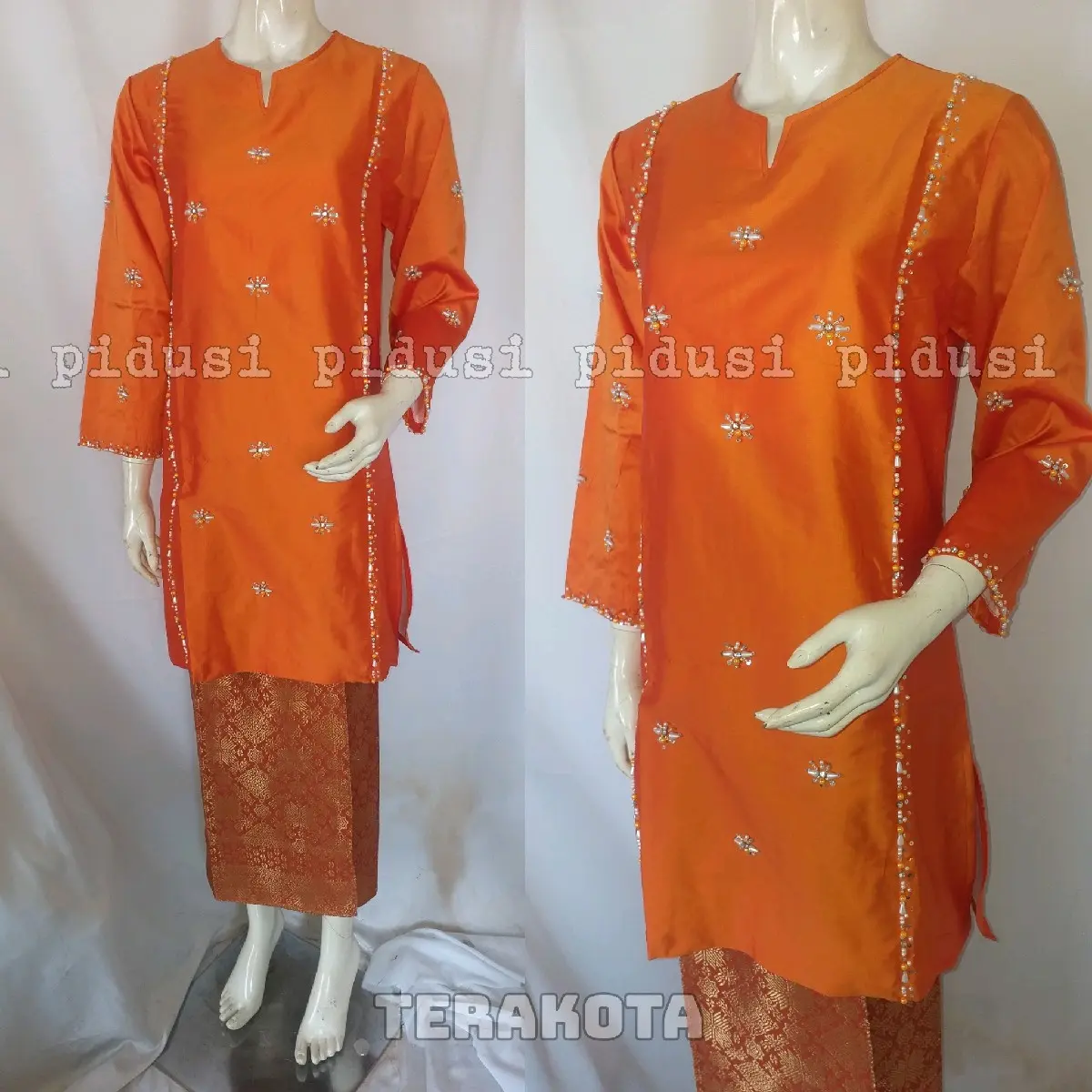 PROMO SET BAJU KURUNG TAFFETA PAYET / SET TAFFETA
