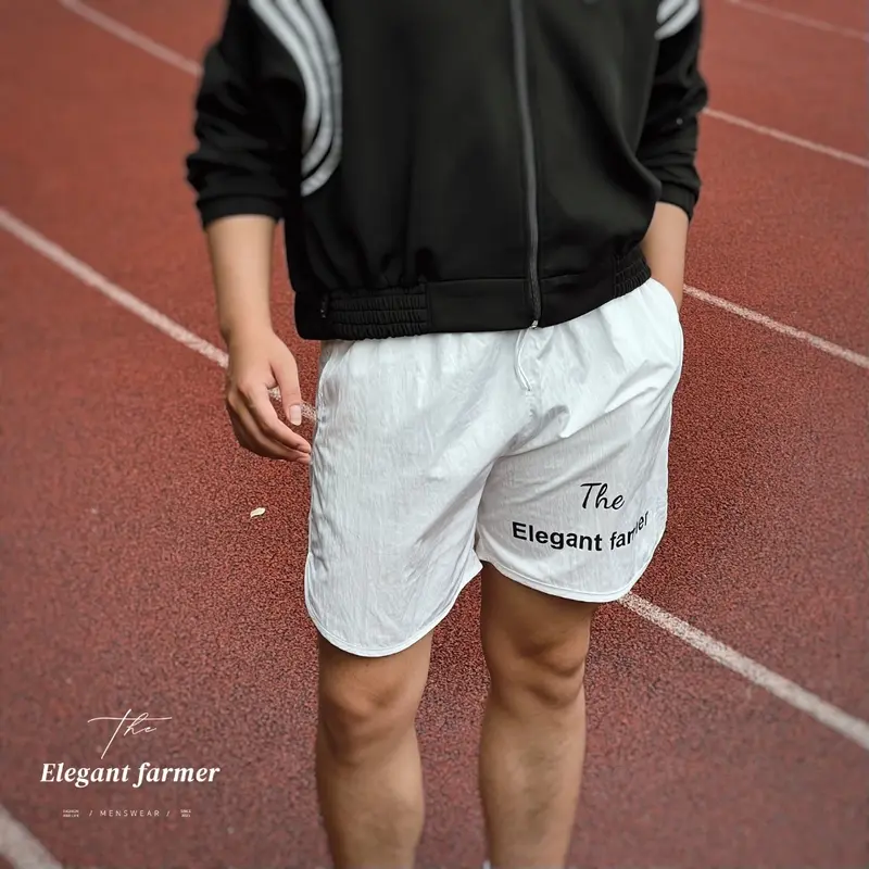 [The Elegant Farmer] Quần Short Dù boxer Nam & Nữ form trên gối.(Q:01) 3