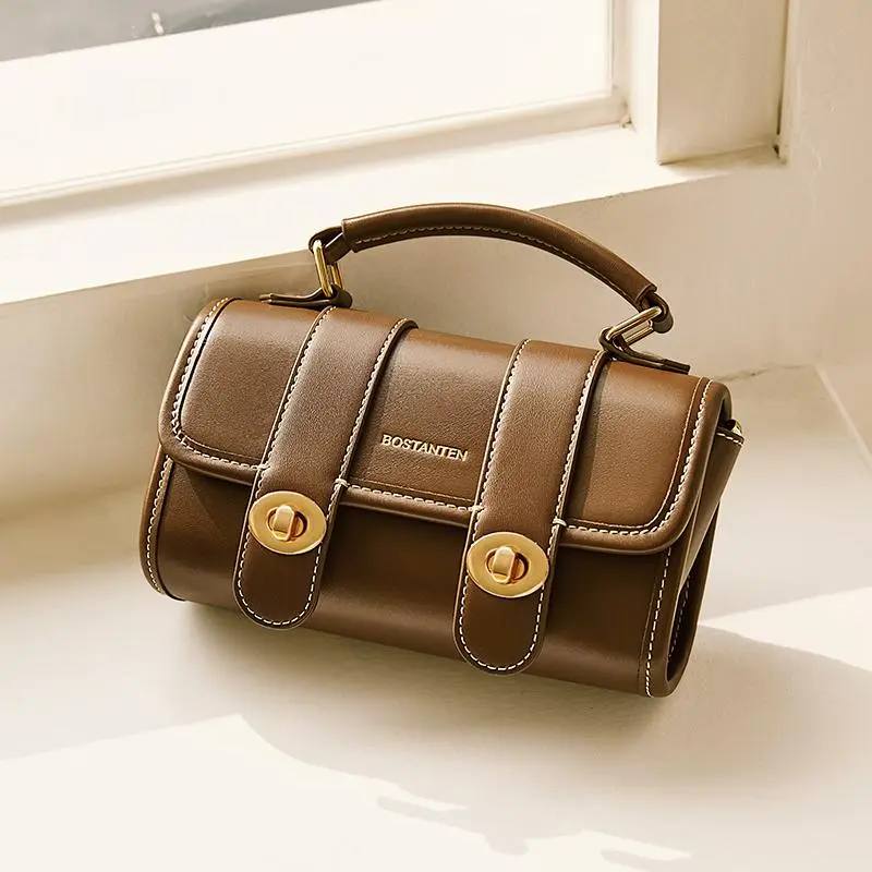[Marsya bag x popsea] BOSTANTEN Tas Cambridge Tas Wanita 2025 Hand Bag Selempang Wanita Tas Sling Bag 2 in 1 Shoulder Bag 6