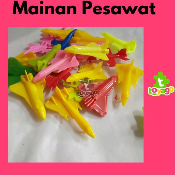 Gambar Mainan pesawat kecil/kapal mini isi +-100 Pcs (mainan pesawat toyago toys) dari Toyago Toys Kota Administrasi Jakarta Barat Tokopedia