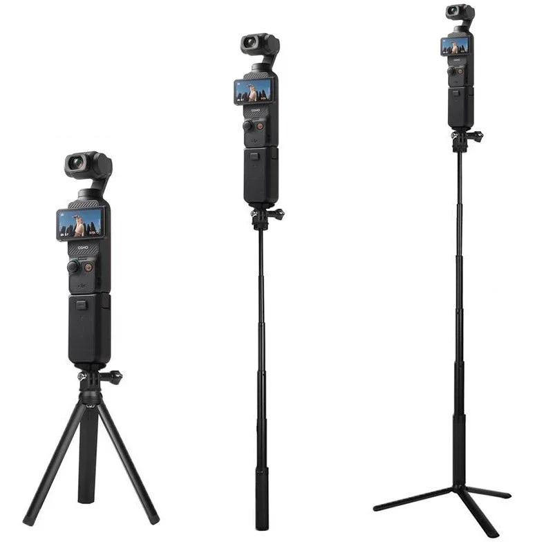 Product Introduction of Gậy Chụp Ảnh Tự Sướng Tripod, Thiết Kế 2in1, Giá Đỡ Kim Loại, Tương Thích Với DJI Osmo Pocket 3 Camera Gimbal, Phụ Kiện 14