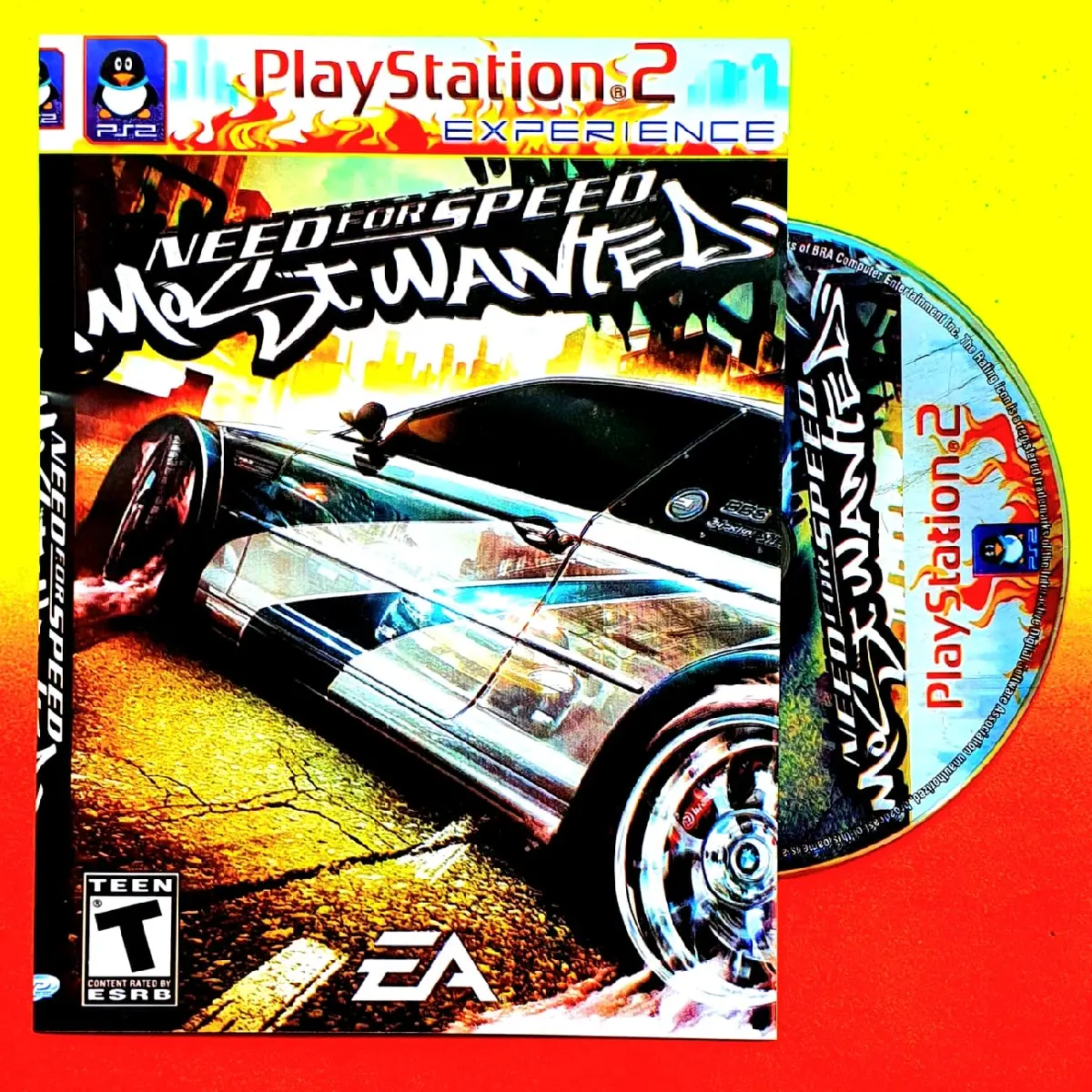 KASET GAME PS 2 NEED FOR SPEED MOSWANTED -KASET PLAYSTATION 2 NEED FOR SPEED MOSWANTED