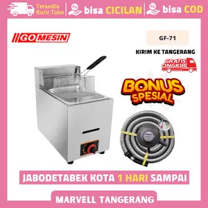 DEEP FRYER GAS GETRA GF 101G PENGGORENGAN AYAM KENTANG ORIGINAL