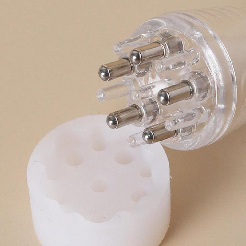 Scalp Applicator Comb, 1 Count Mini Portable Head Essential Oil Roller Ball Massage Comb, Hair Fixing Liquid Guide Comb 5