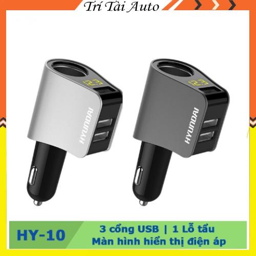 Tẩu sạc ô tô nhanh cao cấp QC 3.0 hyundai hy 10 dùng điện 12V