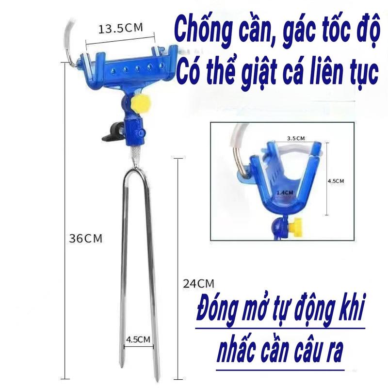  Gác cần câu cá tốc độ đa năng,tự động đóng mở - Mika fishing 