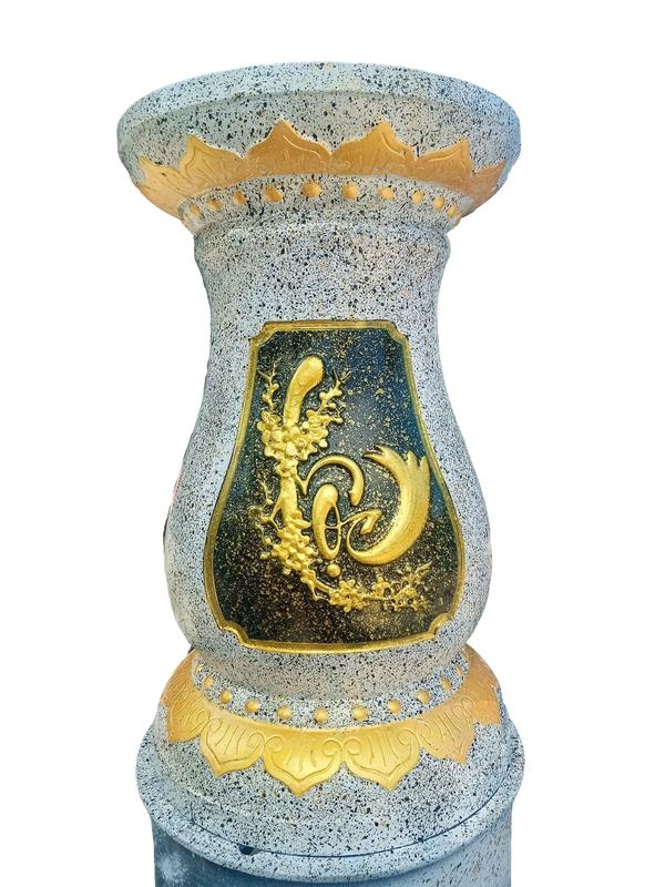 Khuôn chân đôn tròn 45 - Khuôn đúc chân đôn chậu cảnh, đôn ghế ngồi (Tấm nắp có rãnh bi) - Hàng Việt - Chất lượng cao dụng  cụ