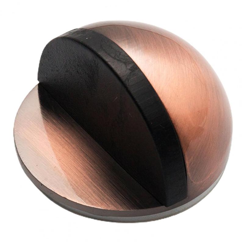 Product Introduction of Door Stopper Non Punching Sticker Stainless Steel Rubber Door Stopper Door Holders Catch Floor Mounted Anti-collision Door Stop 7