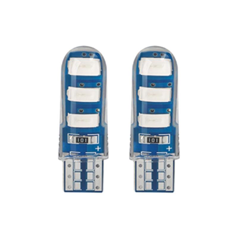 Product Introduction of Silicone W5W Glue Display Light High-brightness Small Bubble 12V 2 PCS Automobile LED Width Indicator Light For T10 5630 6SMD 17