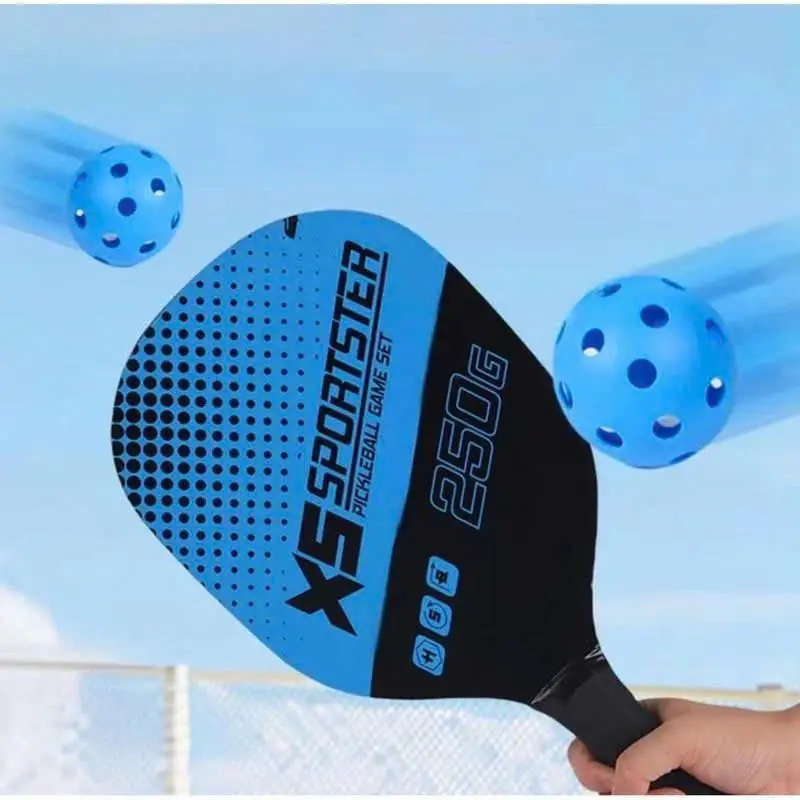 Bộ 2 Vợt Pickleball 4 quả bóng tóc chuyên nghiệp bảng thể thao 1
