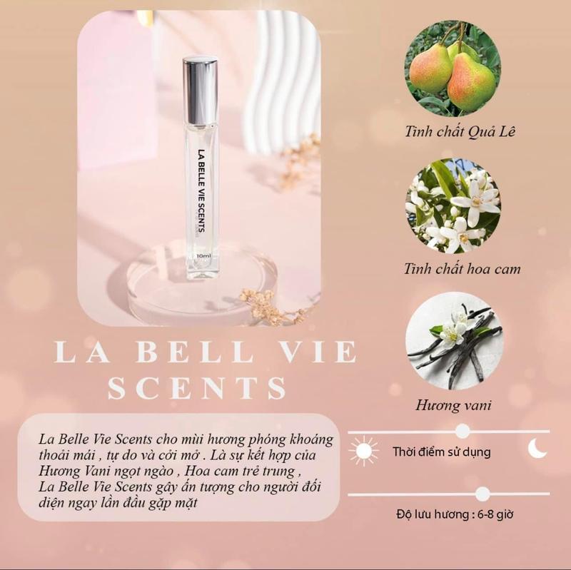 Product Introduction of Nước hoa nữ Labella Via Scents 10ml 8