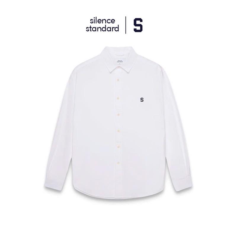 Áo sơ mi SilenceStandard Eco Oxford Logo S/Basic Menswear Nam- SO06