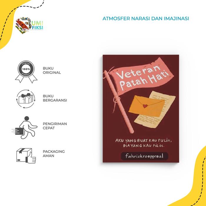 Gambar Buku Novel Bacaan Veteran Patah Hati - Gradien Mediatama - Fahriskroeppreal - Bumi Fiksi dari BumifiksiJakarta_NEW Kota Administrasi Jakarta Selatan Tokopedia