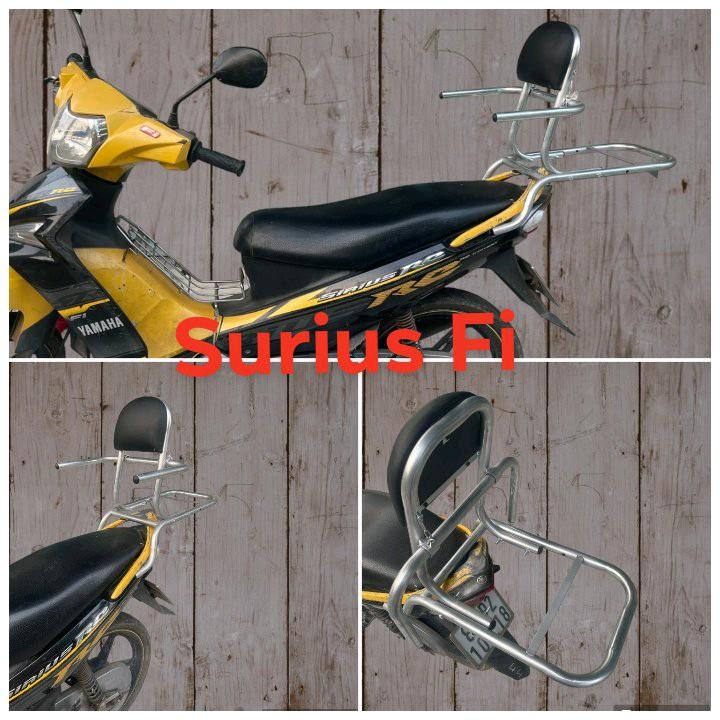 Baga phượt lắp cho xe Sirius Fi ,chỉ lắp baga cho cãn zin của xe