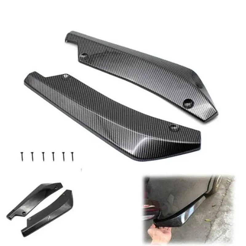 2PCS Universal Car Rear Bumper Spoiler Auto Accessories for Infiniti ...