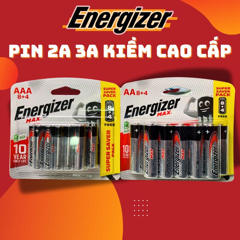 Pin AA AAA Pin Energizer 1.5V Siêu Bền - Hàng Chính Hãng pin kiềm