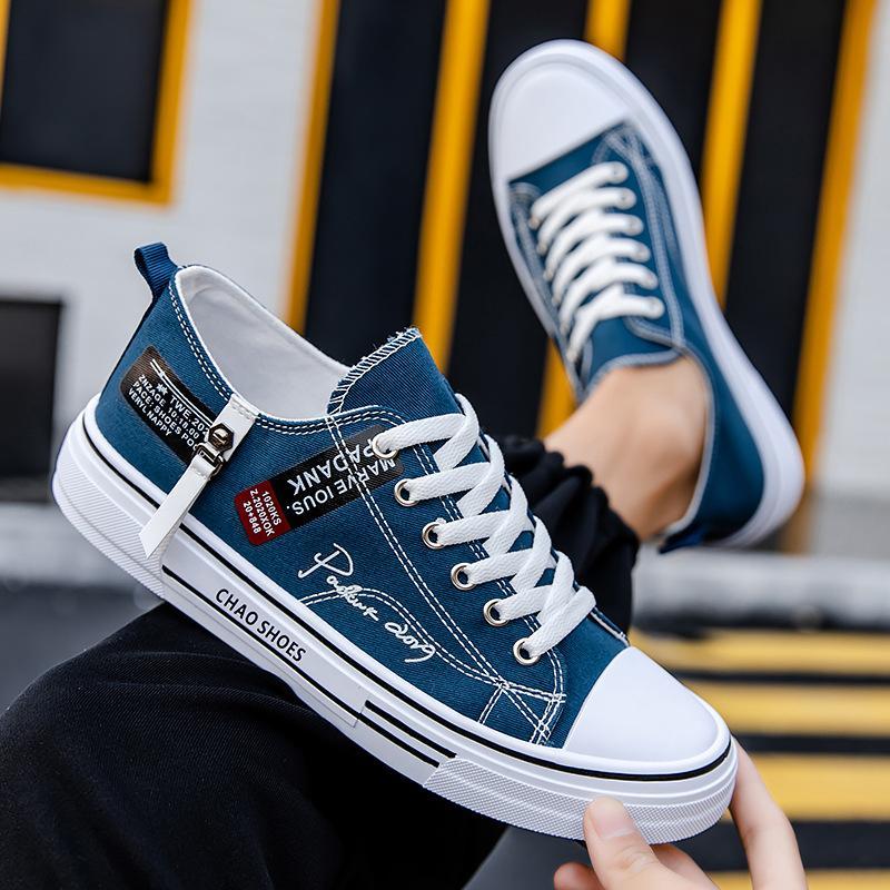 GIÀY NAM LUCKY 1281, Giày Thể Thao Nam Sneakers Casual CHAO SHOES Chất Vải Canvas Kiểu Dáng Basic Dễ Phối Đồ 1