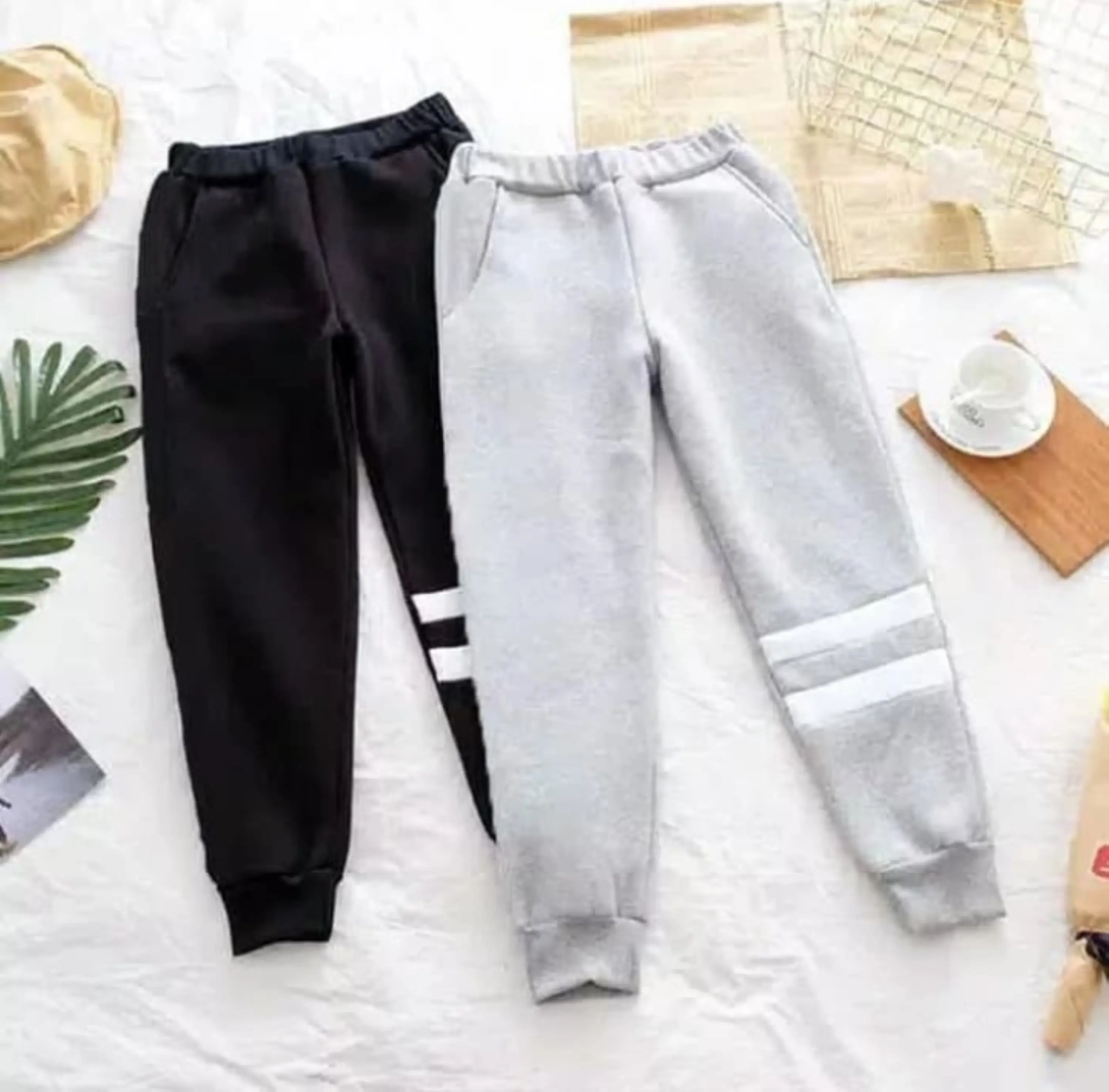 celana Santai untuk anak berbahan Katun Polos Fashion