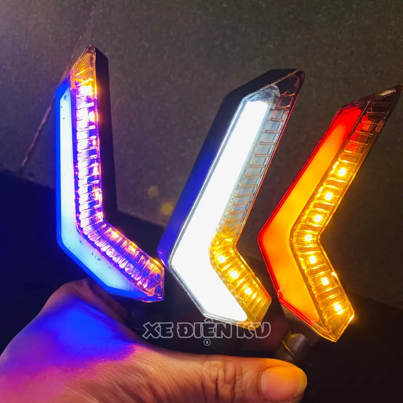 Xi nhan chữ z giá rẻ led audi_Xi nhan chữ z xe điện x men, 12v, xe máy (Giá 1 đôi) Phụ Kiện Phụ Tùng 3