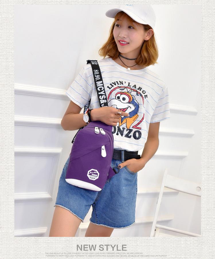 Product Introduction of Shoulder Chest Sling Bag for Men Women Fanny Waist Pack Male Cross Crossbody Belt Pouch Bolsas Kangaroo Handbag Husband Backpack 39