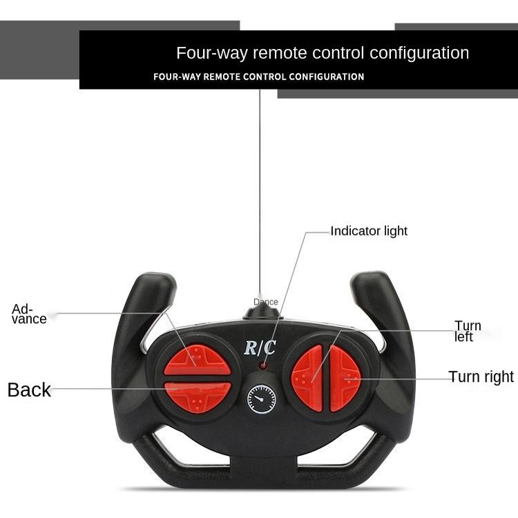 Product Introduction of Remote Control Car Children's Electric Boy Toy Sports Car Charging Toy Simulation Light 31