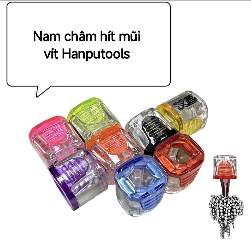 Nam châm hít mũi vít Hanputools gắn vào mũi bắn vít