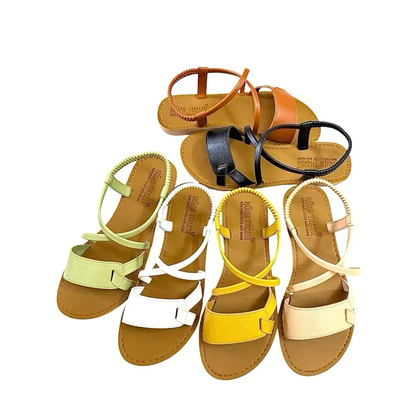 Giày SD07 Chữ A Chéo Hậu Thun - Bigsize từ 35-36-37-38-39-40-41-41-43-44 Đế TPR Siêu Bền,Bảo Hành Keo