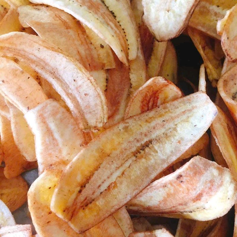 Combo 3 bịch chuối sấy không đường gia Lai ăn vặt bảo hân (1,5kg) - Snack Food Thức Ăn Chua trai cay