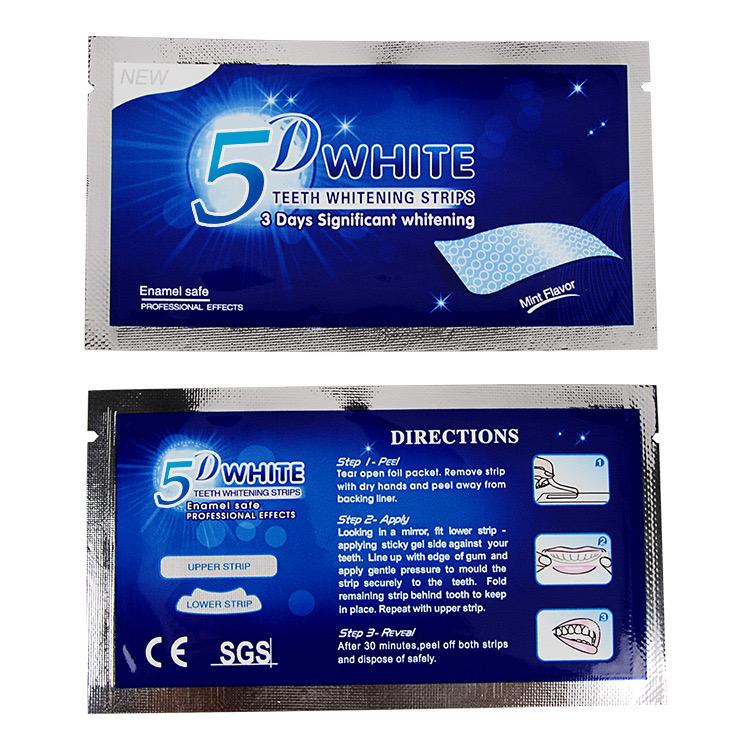 5แถม5 แผ่นฟอกฟัน 5D White teeth whitening - TikTok Shop Thailand