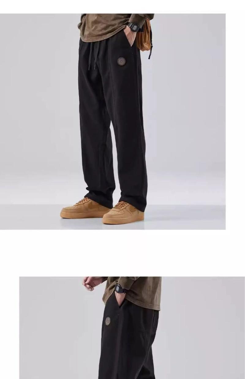 Product Introduction of Quần Dài Thường Ngày, Phong Cách Mỹ, Thêu Cổ Điển, Thiết Kế Mới, Dáng Rộng Vừa Vặn, Quần Túi Hộp, Dành Cho Nam Giới, Hợp Xu hướng, Thích Hợp Cho Mùa Xuân Và Mùa Thu, Quần Dài Dễ Phối Đồ 6